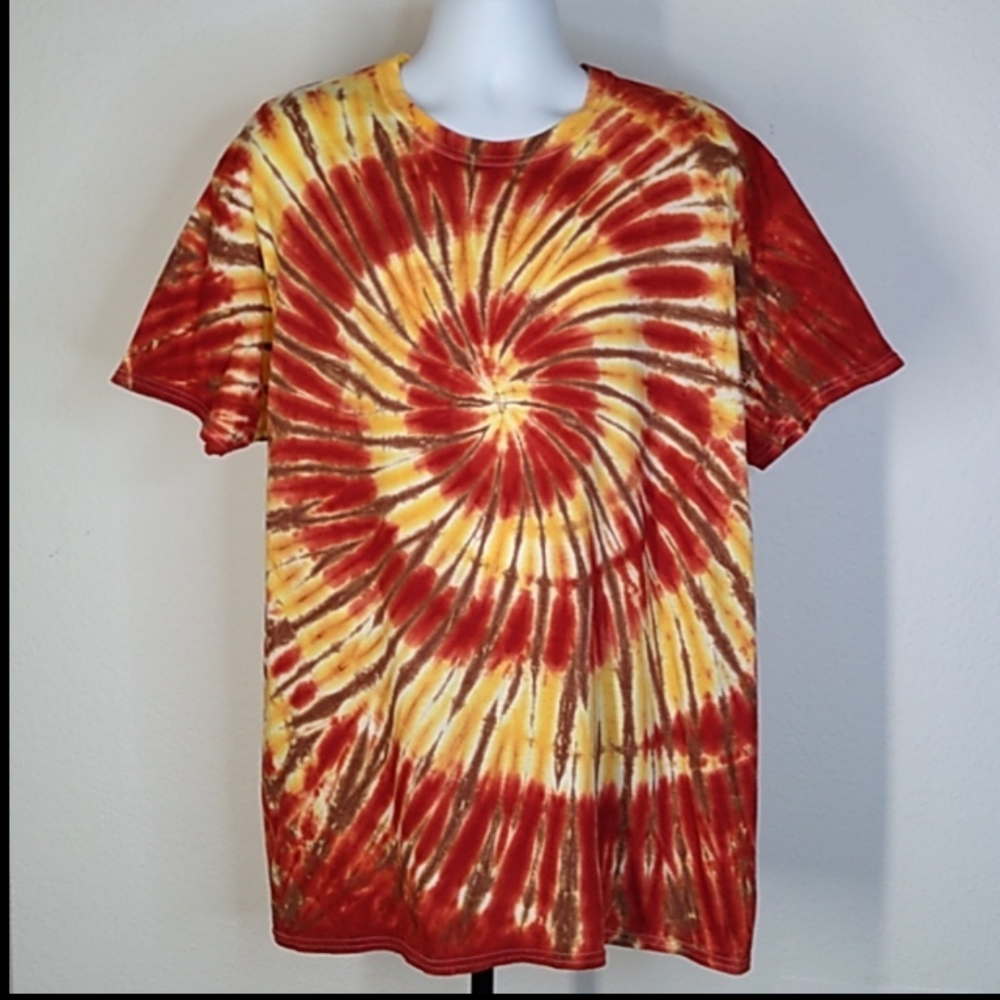 New Tie Dye S/S T-Shirt 2XL - Picture 2 of 4